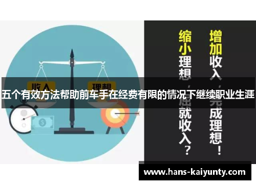 五个有效方法帮助前车手在经费有限的情况下继续职业生涯